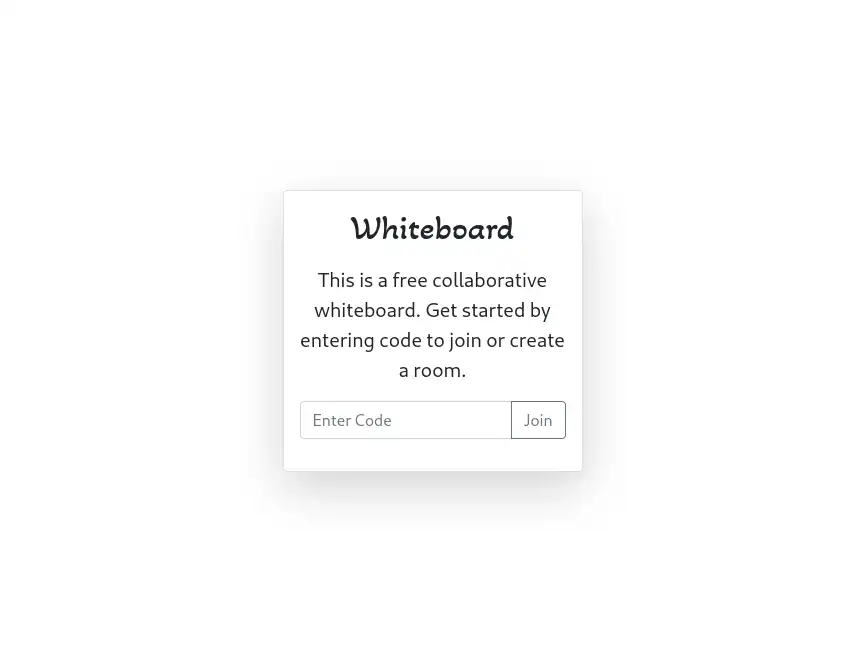 Collaborative Whiteboard